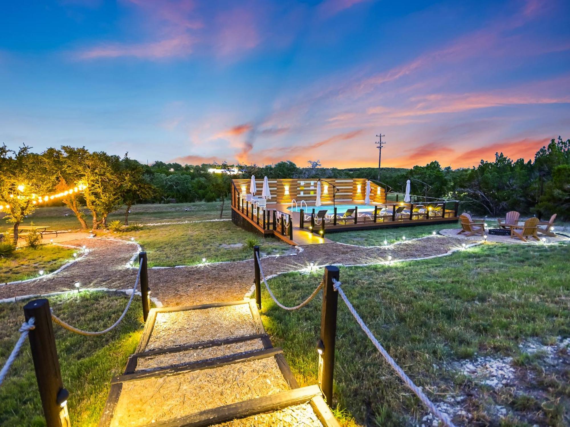 Udoscape Eco-Glamping Resorts Lago Vista Eksteriør bilde